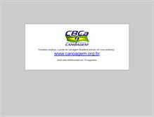 Tablet Screenshot of cbca.org.br